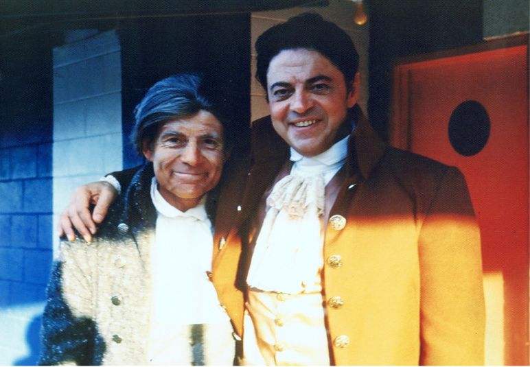 Ross Martin as John Adams in 1776 at Melody Top